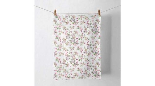 Ambiente Spring Blossom White konyharuha 50x70 cm