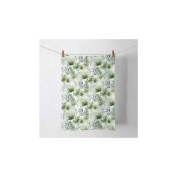 Ambiente Jungle Leaves White konyharuha 50x70 cm