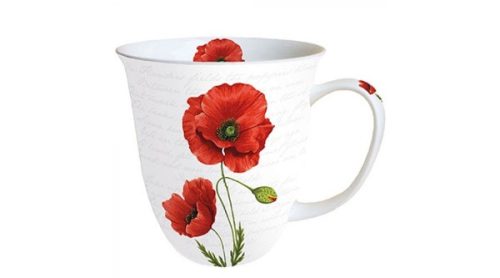 Ambiente Proud Poppy bögre 4 dl