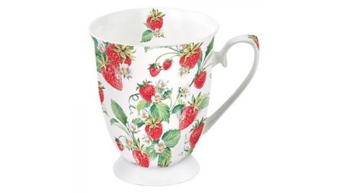 Ambiente Garden Strawberries bögre 25 dl