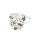 Ambiente Winter Greenery White duplafalú üveg bögre 25 dl