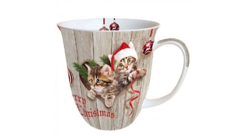 Ambiente Curious Kittens bögre 4 dl
