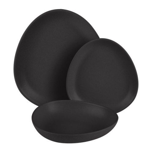 Berlinger Haus Matte Black Collection étkészlet 18 db-os