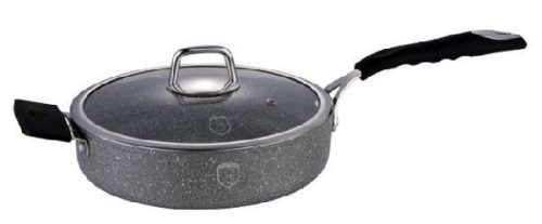 Berlinger Haus Gray Stone Touch Line Mély serpenyő fedővel 24 cm