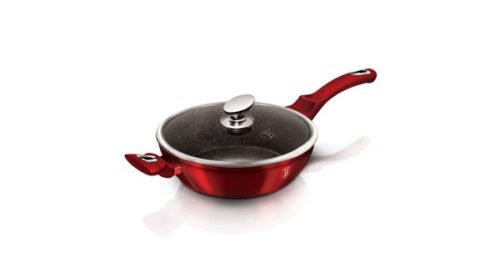 Berlinger Haus Burgundy mély serpenyő fedővel 32 cm