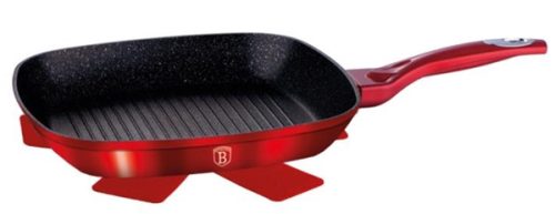 Berlinger Haus Burgundy Metallic Line Grill serpenyő 28 cm