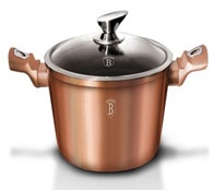 Berlinger Haus Rose Gold Metallic Line Edény fedővel 28 cm