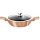Berlinger Haus Metallic Line Rose gold Alacsony lábas fedővel 28 cm