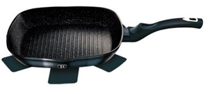 Berlinger Haus Metallic Line Aquamarine Edition Grill serpenyő 28 cm