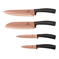 Berlinger Haus Rose gold kés szett 4 db-os