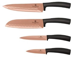 Berlinger Haus Rose gold kés szett 4 db-os