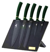 Berlinger Haus Emerald Collection késkészlet 6 db-os mágneses tartóval