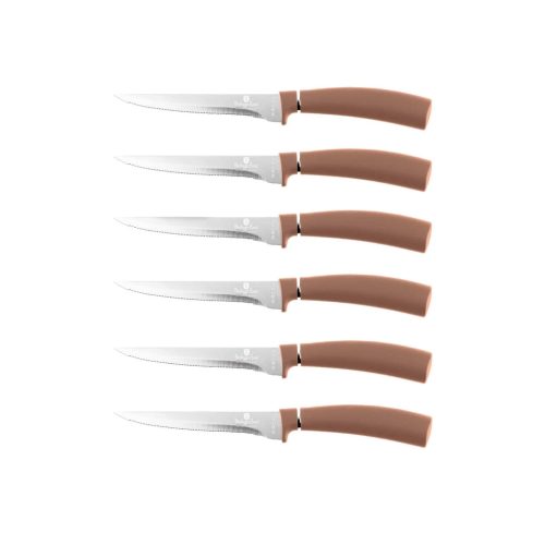 Berlinger Haus Rosegold Collection steak késkészlet 6 részes
