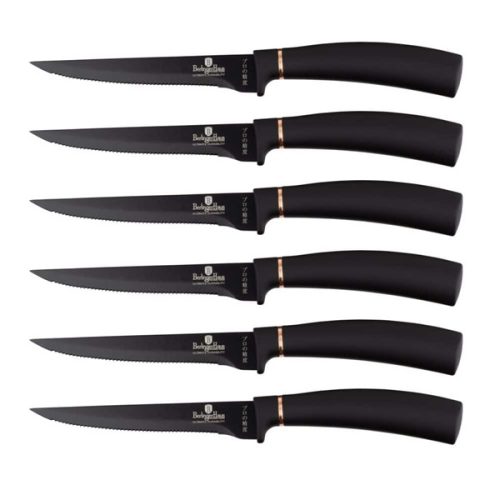 Berlinger Haus Black Rose Collection steak késkészlet 6 db-os