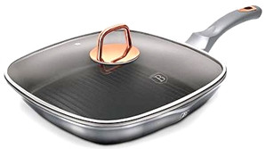 Berlinger Haus Moonlight Edition grill serpenyő fedővel 28 cm