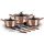 Berlinger Haus Rose gold Metallic Line edényszett 10 db-os