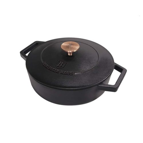 Berlinger Haus Black Rose Collection öntöttvas alacsony lábas 26 cm