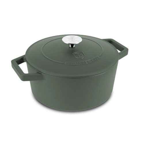 Berlinger Haus Matte Green öntöttvas lábas 24 cm