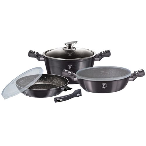 Berlinger Haus Carbon Pro edénykészlet 6 db-os