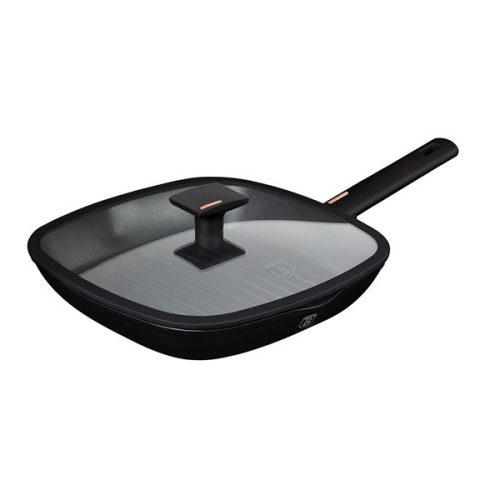 Berlinger Haus Monaco Collection grill serpenyő fedővel 28 cm