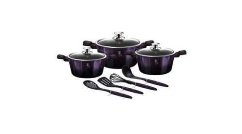 Berlinger Haus Purple Eclipse Collection edénykészlet 10 részes