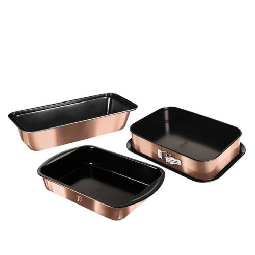 Berlinger Haus Rosegold Collection tepsikészlet 3 db-os
