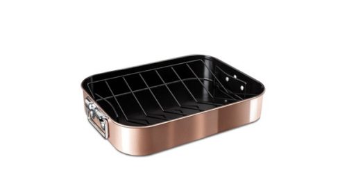Berlinger Haus Rosegold Line tepsi kiemelő ráccsal