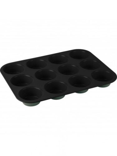 Berlinger Haus Matte Green muffin sütőforma 12 db-os