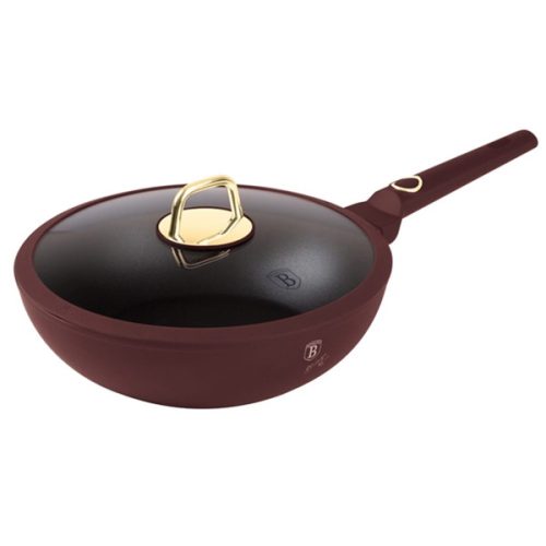 Berlinger Haus Leonardo Collection Wok fedővel 28 cm
