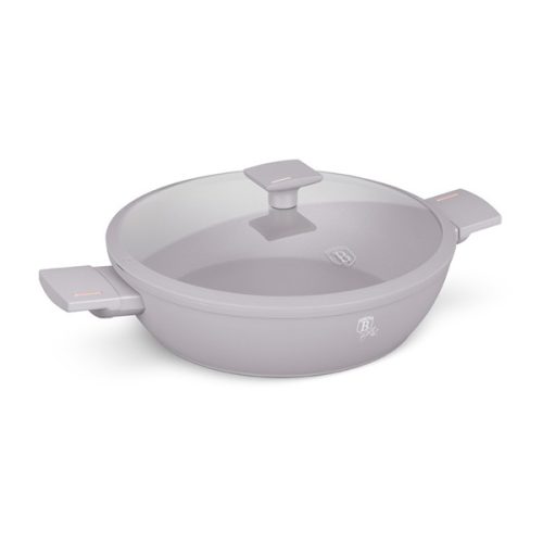 Berlinger Haus Taupe Collection alacsony lábas fedővel 30 cm