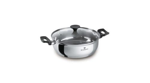 Blaumann Gourmet Line alacsony lábas fedővel 28 cm