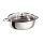 Blaumann Gourmet Line alacsony lábas fedővel 24 cm