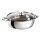 Blaumann Gourmet Line alacsony lábas fedővel 28 cm