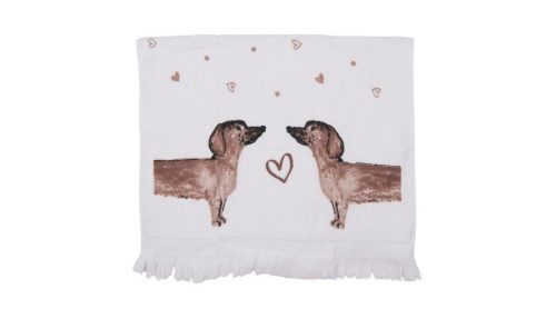 Clayer&Eef2 Konyhai kéztörlő Dachshund Love