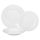 Luminarc Plumi étkészlet, fehér 18 db-os