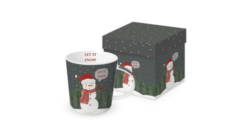 PPD Snowman In Grey bögre 3,5 dl