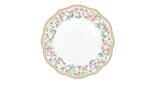 R2S Garden Joy Porcelán Lapostányér 26 cm
