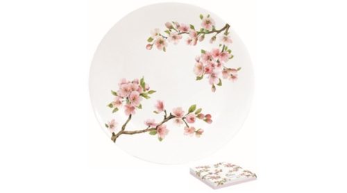 R2S.1083SAKU Sakura Porcelán Desszerttányér 19 cm