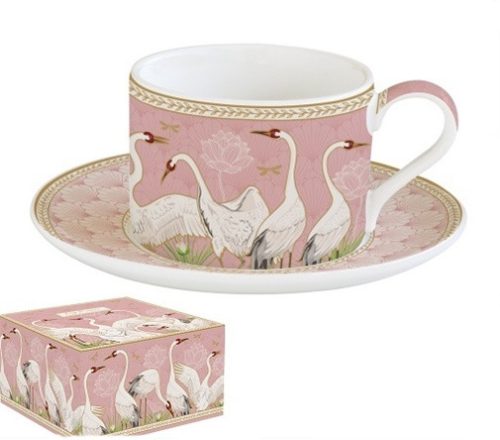 Easy Life Dancing Herons csésze+alj 2,4 dl