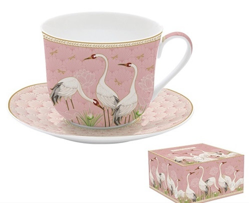 Easy Life Dancing Herons bögre+alj, 4 dl