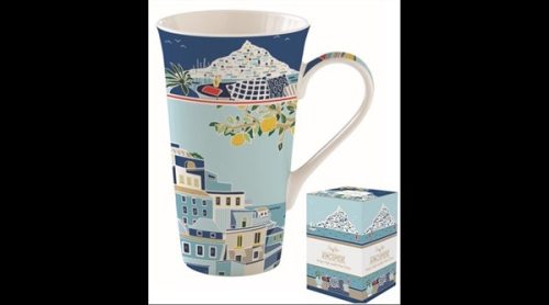 Easy Life Porcelánbögre, 600 ml
