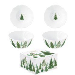 Easy Life Festive Trees tálka 2 db-os