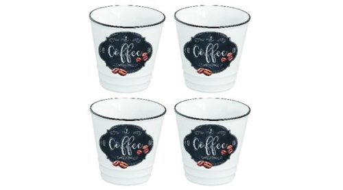 Easy Life Kitchen Basics Espresso pohár, 4 db-os szett, 100 ml