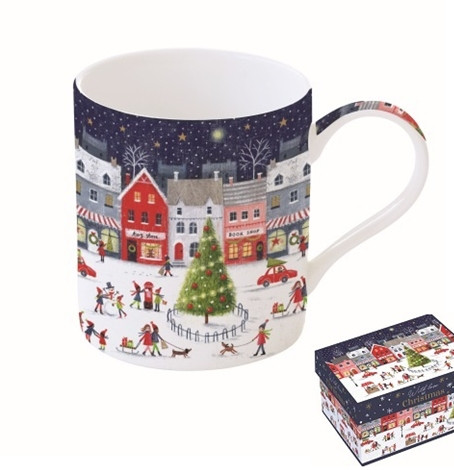 Easy Life Christmas Village bögre 3,5 dl