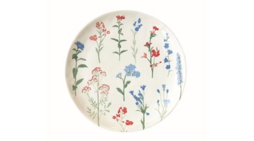 Easy Life MILB Mille Fleurs Blue desszert tányér