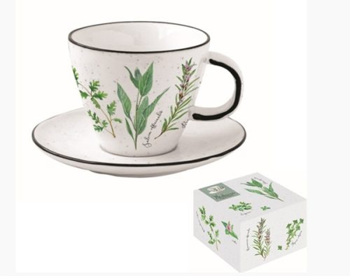Easy Life Herbarium csésze+alj 2,5 dl