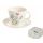 Easy Life Mille Fleurs Blue csésze+alj 2,5 dl