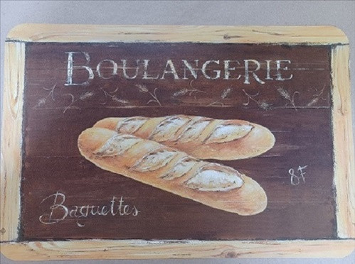 Easy Life Baguette műanyag tányéralátét 45x30 cm